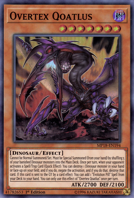 Overtex Qoatlus [MP18-EN194] Super Rare | L.A. Mood Comics and Games