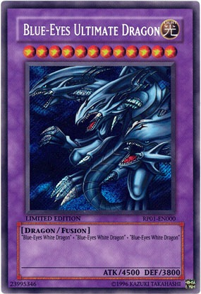 Blue-Eyes Ultimate Dragon [RP01-EN000] Secret Rare | L.A. Mood Comics and Games