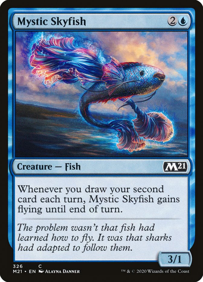 Mystic Skyfish [Core Set 2021] | L.A. Mood Comics and Games