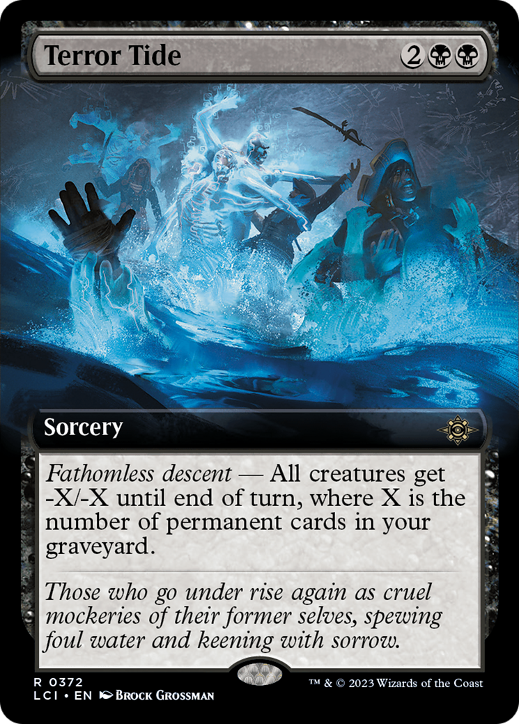 Terror Tide (Extended Art) [The Lost Caverns of Ixalan] | L.A. Mood Comics and Games