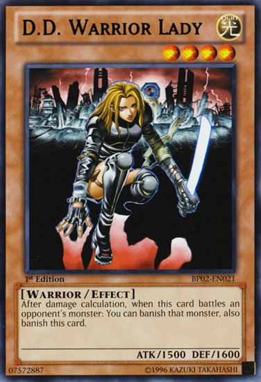 D.D. Warrior Lady [BP02-EN021] Rare | L.A. Mood Comics and Games