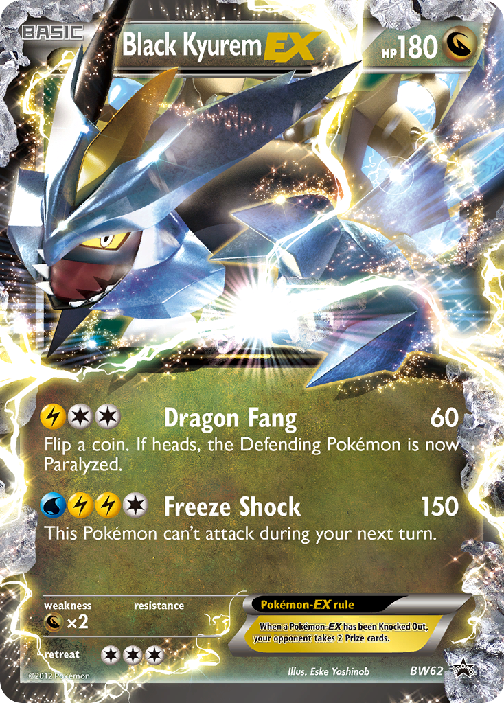 Black Kyurem EX (BW62) [Black & White: Black Star Promos] | L.A. Mood Comics and Games