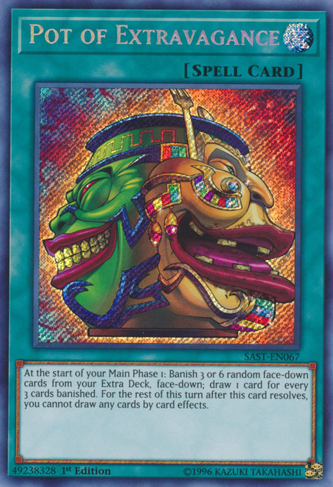 Pot of Extravagance [SAST-EN067] Secret Rare | L.A. Mood Comics and Games