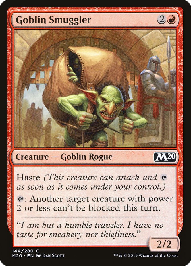 Goblin Smuggler [Core Set 2020] | L.A. Mood Comics and Games