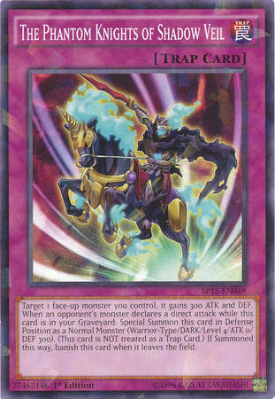 The Phantom Knights of Shadow Veil [SP15-EN048] Shatterfoil Rare | L.A. Mood Comics and Games