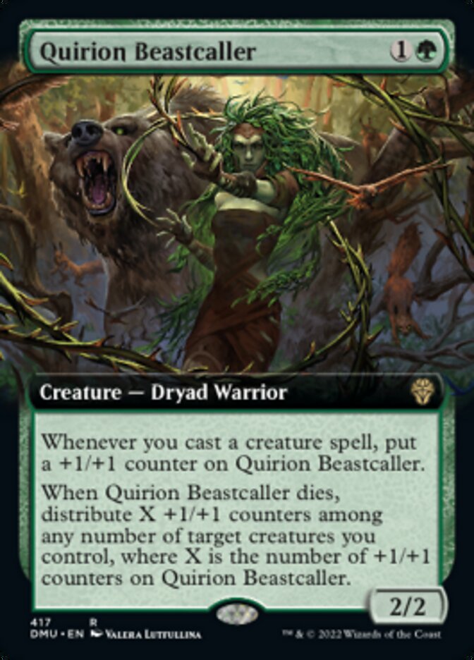 Quirion Beastcaller (Extended Art) [Dominaria United] | L.A. Mood Comics and Games