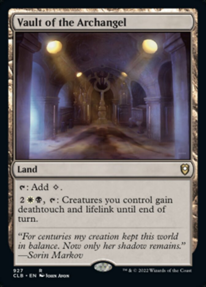 Vault of the Archangel [Commander Legends: Battle for Baldur's Gate] | L.A. Mood Comics and Games