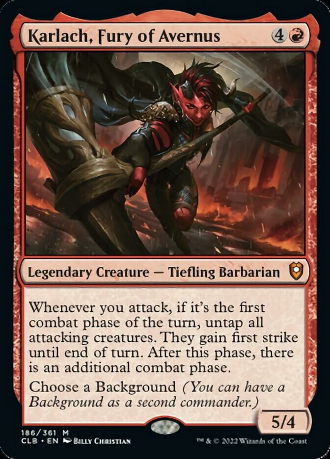 Karlach, Fury of Avernus [Commander Legends: Battle for Baldur's Gate] | L.A. Mood Comics and Games