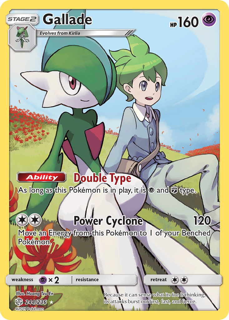 Gallade (244/236) [Sun & Moon: Cosmic Eclipse] | L.A. Mood Comics and Games