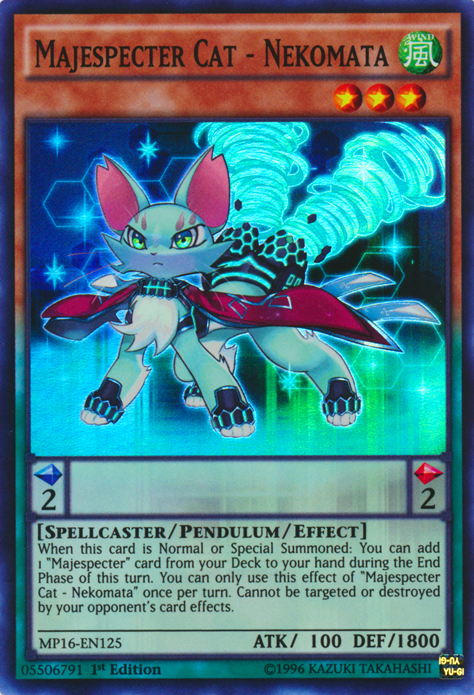 Majespecter Cat - Nekomata [MP16-EN125] Super Rare | L.A. Mood Comics and Games