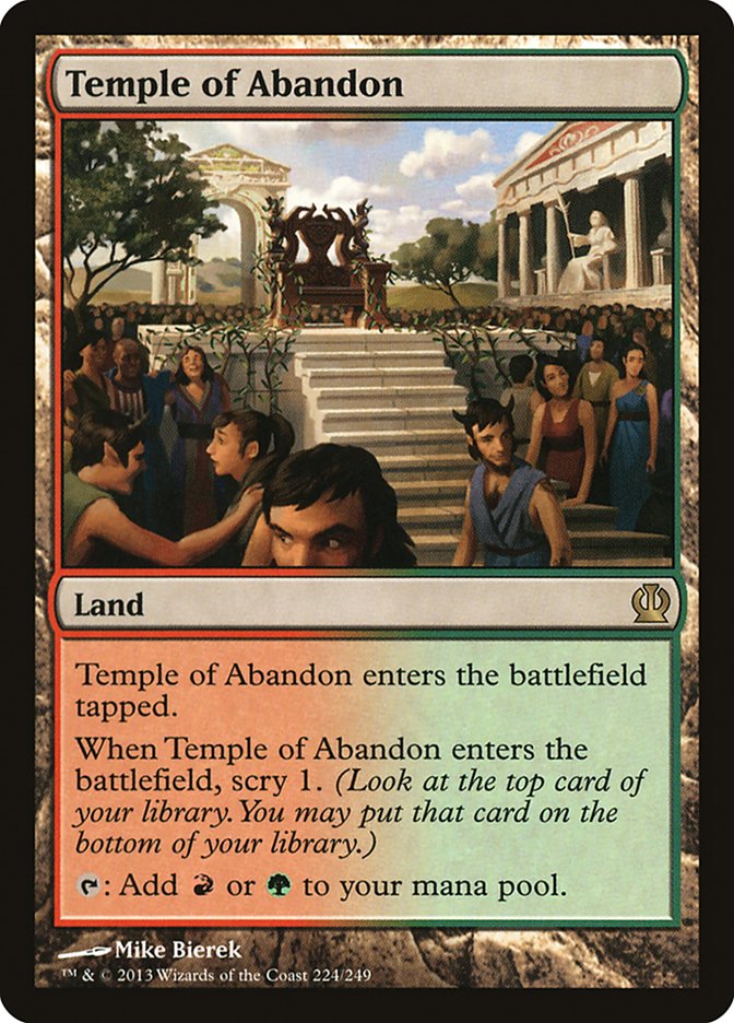 Temple of Abandon [Theros] | L.A. Mood Comics and Games