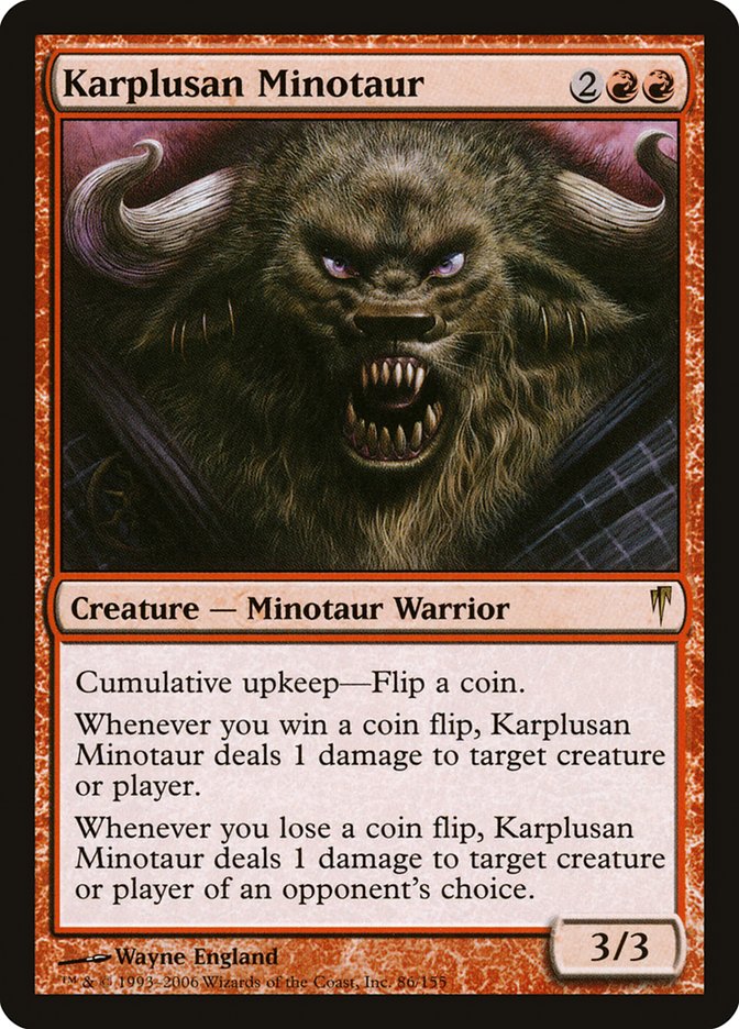 Karplusan Minotaur [Coldsnap] | L.A. Mood Comics and Games