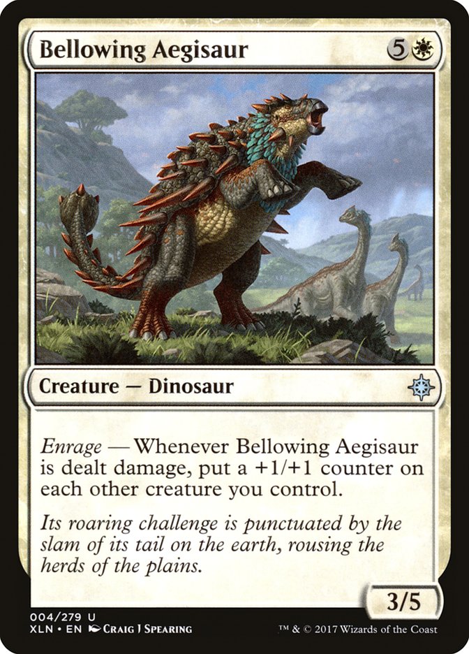 Bellowing Aegisaur [Ixalan] | L.A. Mood Comics and Games