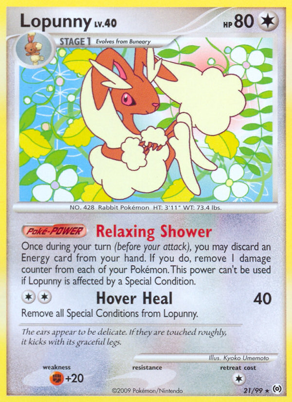 Lopunny (21/99) [Platinum: Arceus] | L.A. Mood Comics and Games