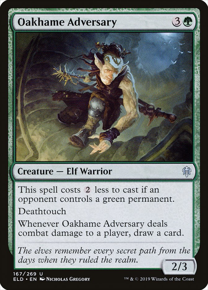 Oakhame Adversary [Throne of Eldraine] | L.A. Mood Comics and Games