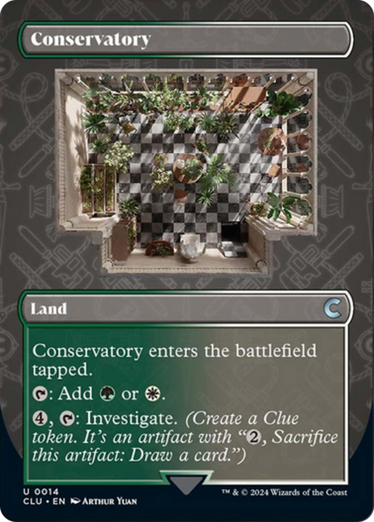 Conservatory (Borderless) [Ravnica: Clue Edition] | L.A. Mood Comics and Games