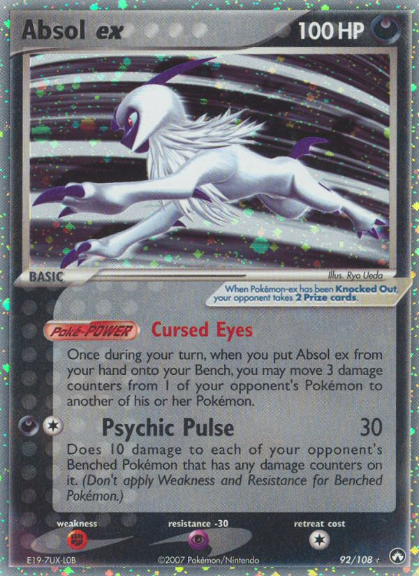 Absol ex (92/108) [EX: Power Keepers] | L.A. Mood Comics and Games