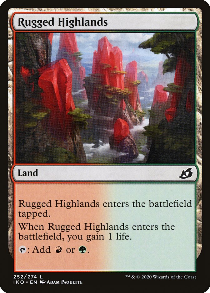 Rugged Highlands [Ikoria: Lair of Behemoths] | L.A. Mood Comics and Games