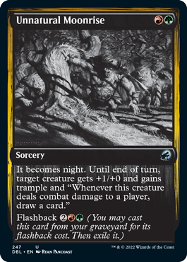 Unnatural Moonrise [Innistrad: Double Feature] | L.A. Mood Comics and Games