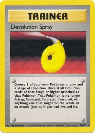 Devolution Spray (72/102) [Base Set Unlimited] | L.A. Mood Comics and Games