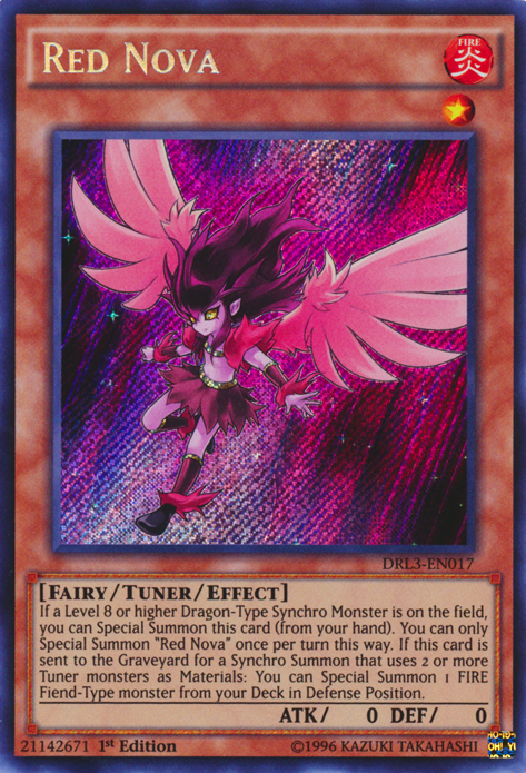 Red Nova [DRL3-EN017] Secret Rare | L.A. Mood Comics and Games