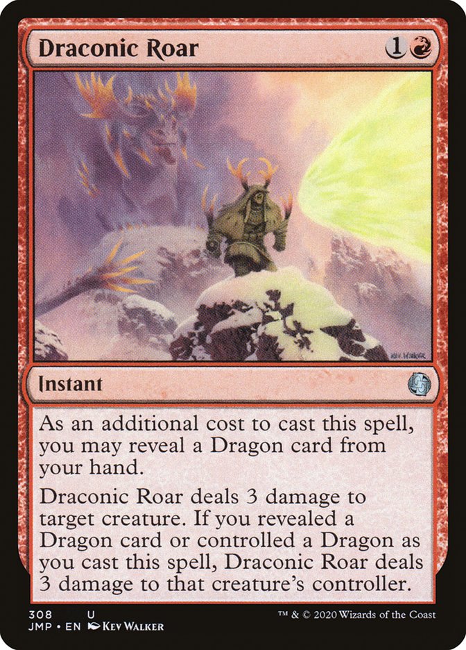 Draconic Roar [Jumpstart] | L.A. Mood Comics and Games