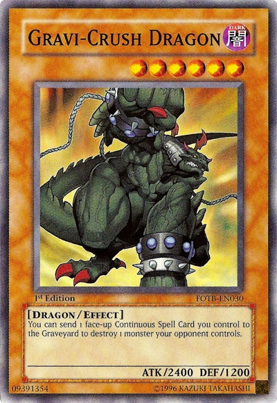 Gravi-Crush Dragon [FOTB-EN030] Common | L.A. Mood Comics and Games