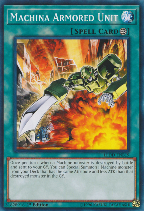 Machina Armored Unit [LEDD-ENB19] Common | L.A. Mood Comics and Games