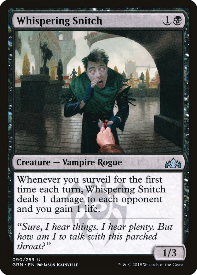Whispering Snitch [Guilds of Ravnica] | L.A. Mood Comics and Games