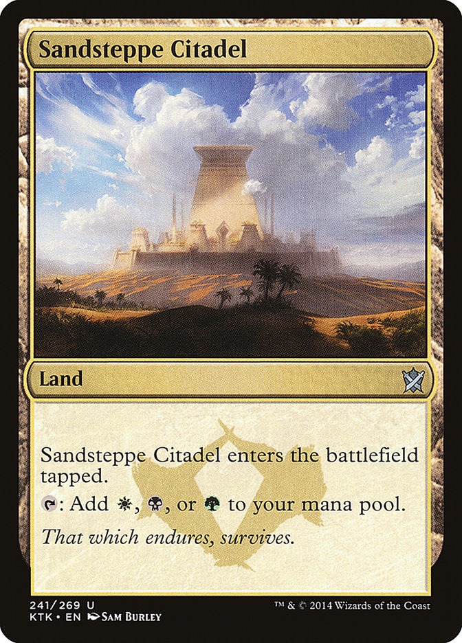 Sandsteppe Citadel [Khans of Tarkir] | L.A. Mood Comics and Games