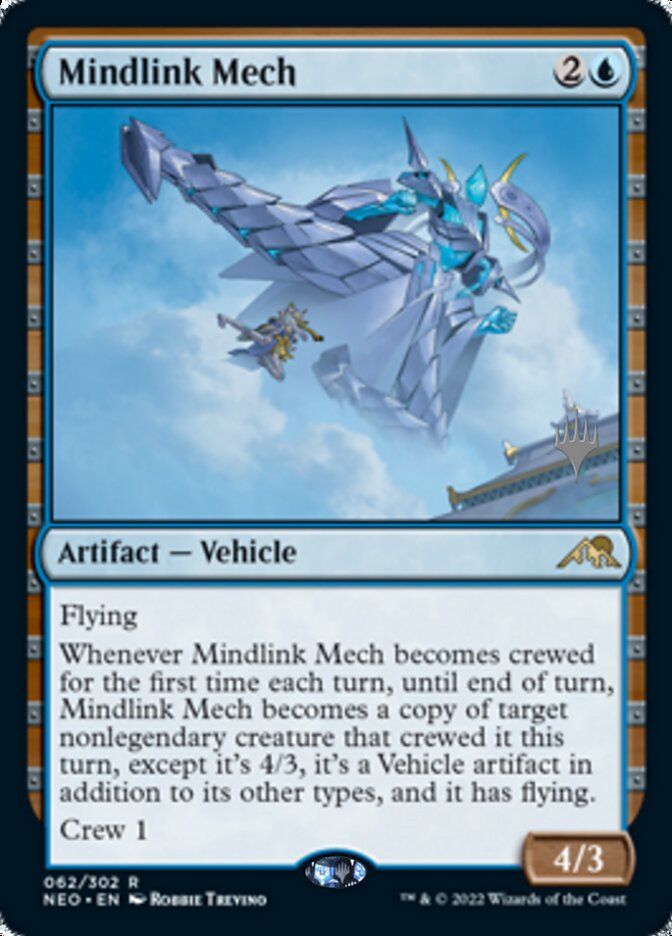 Mindlink Mech (Promo Pack) [Kamigawa: Neon Dynasty Promos] | L.A. Mood Comics and Games