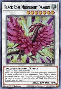 Black Rose Moonlight Dragon (Purple) [LDS2-EN112] Ultra Rare | L.A. Mood Comics and Games