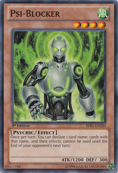 Psi-Blocker [BP01-EN220] Common | L.A. Mood Comics and Games