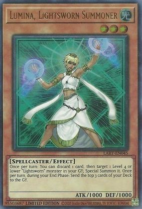 Lumina, Lightsworn Summoner [LART-EN045] Ultra Rare | L.A. Mood Comics and Games