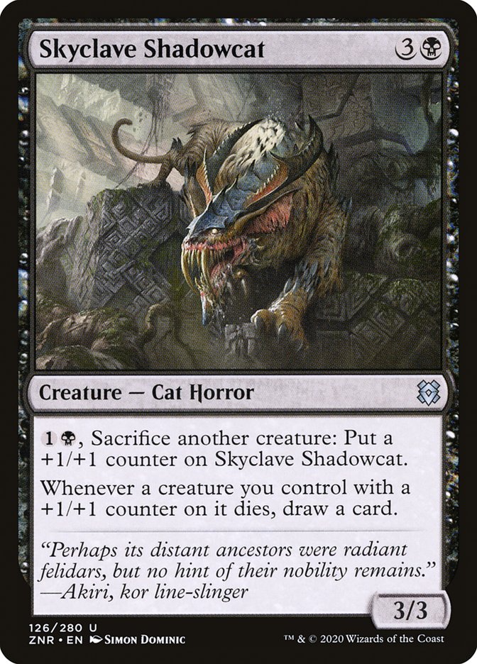 Skyclave Shadowcat [Zendikar Rising] | L.A. Mood Comics and Games