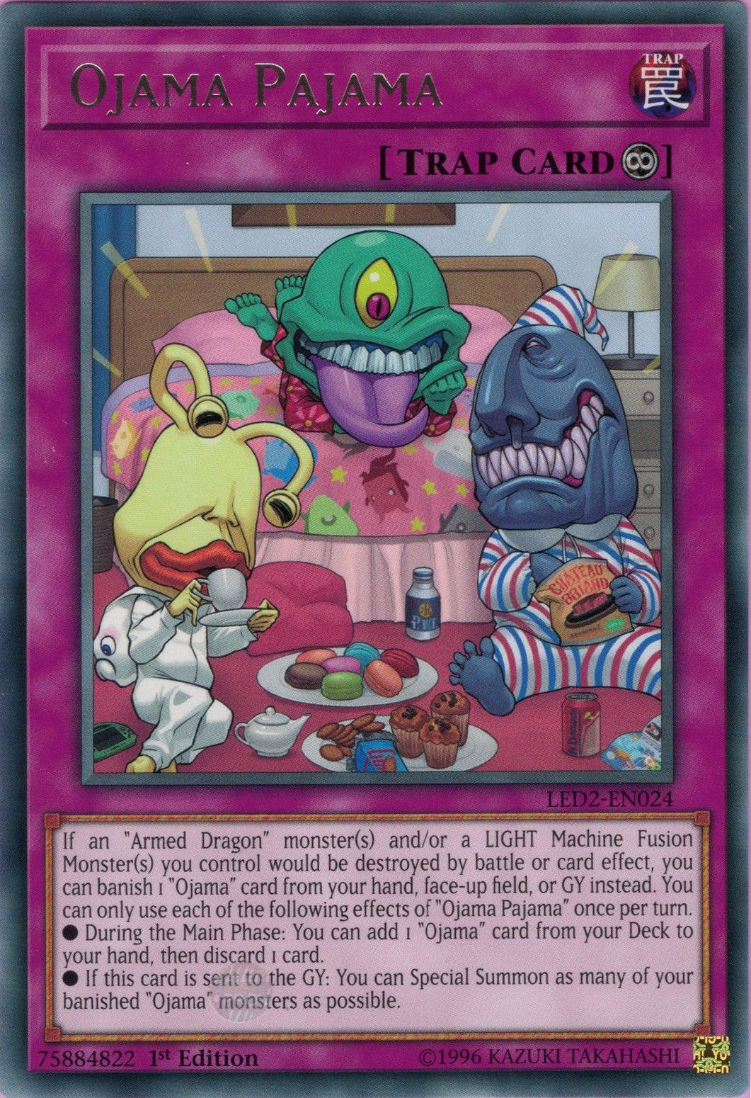 Ojama Pajama [LED2-EN024] Rare | L.A. Mood Comics and Games