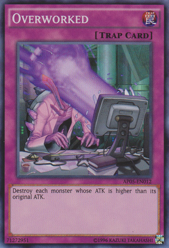 Overworked [AP05-EN012] Super Rare | L.A. Mood Comics and Games