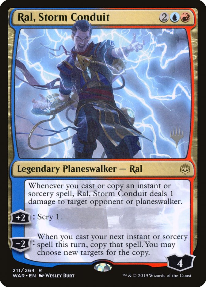 Ral, Storm Conduit (Promo Pack) [War of the Spark Promos] | L.A. Mood Comics and Games