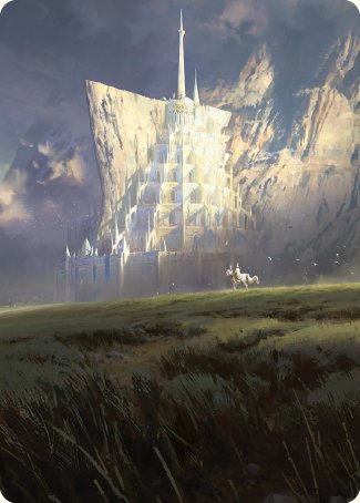 Minas Tirith Art Card [The Lord of the Rings: Tales of Middle-earth Art Series] | L.A. Mood Comics and Games