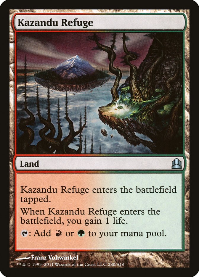 Kazandu Refuge [Commander 2011] | L.A. Mood Comics and Games