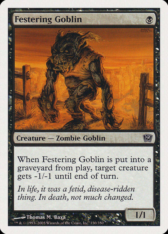 Festering Goblin [Ninth Edition] | L.A. Mood Comics and Games