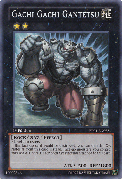 Gachi Gachi Gantetsu [BP01-EN025] Rare | L.A. Mood Comics and Games