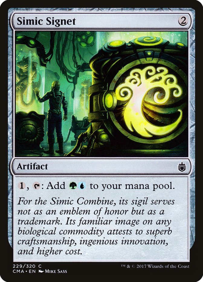 Simic Signet [Commander Anthology] | L.A. Mood Comics and Games