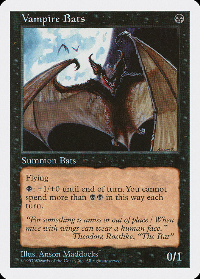Vampire Bats [Fifth Edition] | L.A. Mood Comics and Games