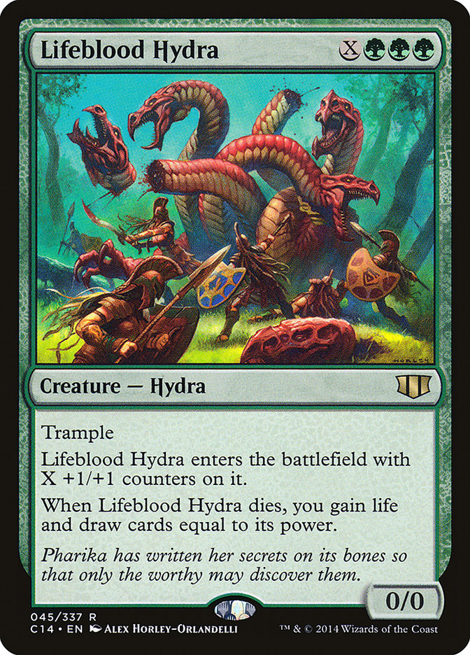 Lifeblood Hydra [Commander 2014] | L.A. Mood Comics and Games