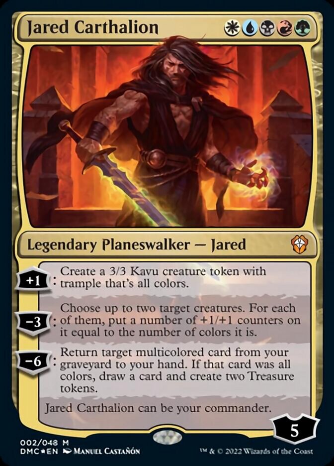 Jared Carthalion [Dominaria United Commander] | L.A. Mood Comics and Games
