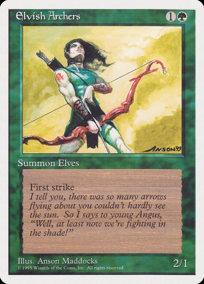Elvish Archers [Rivals Quick Start Set] | L.A. Mood Comics and Games