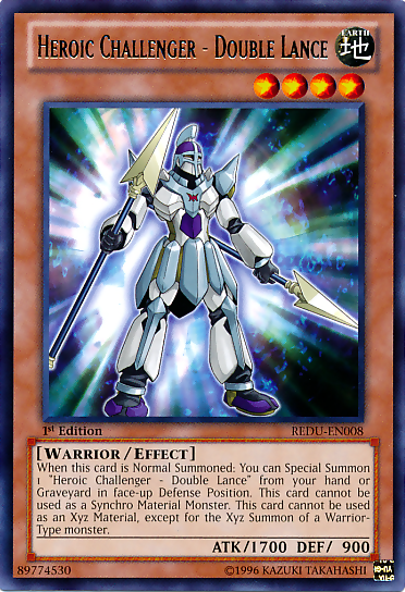 Heroic Challenger - Double Lance [REDU-EN008] Rare | L.A. Mood Comics and Games