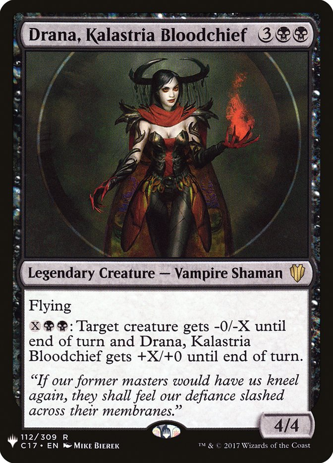 Drana, Kalastria Bloodchief [Mystery Booster] | L.A. Mood Comics and Games
