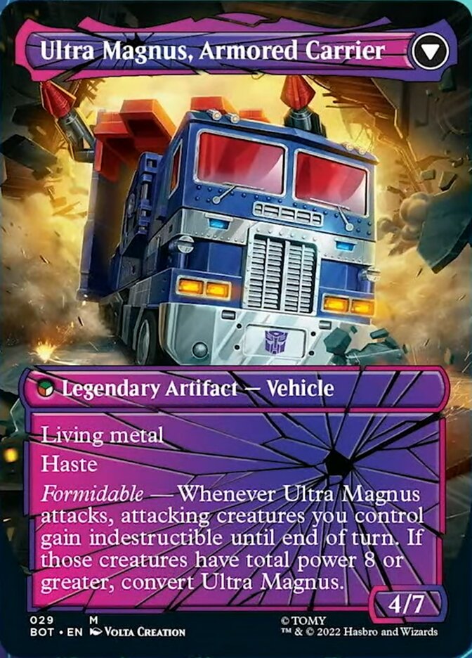 Ultra Magnus, Tactician // Ultra Magnus, Armored Carrier (Shattered Glass) [Transformers] | L.A. Mood Comics and Games